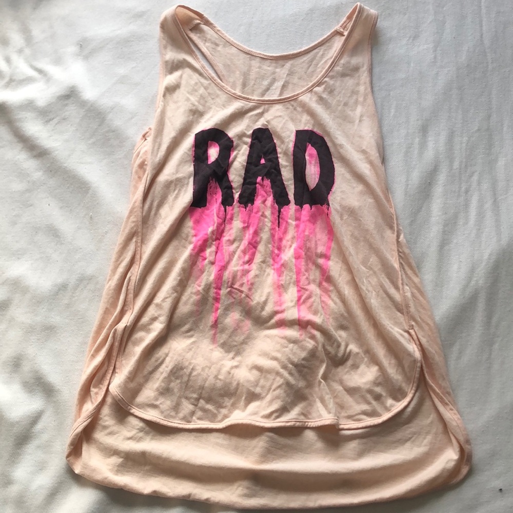 NWOT RAD graphic tee pajama sleepwear tank top
